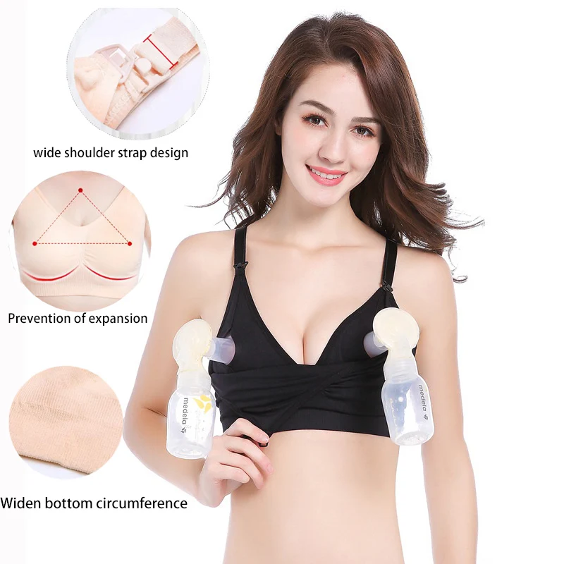 Hands Free Pumping Nursing Bra - огляд і ціна Maternity Wear