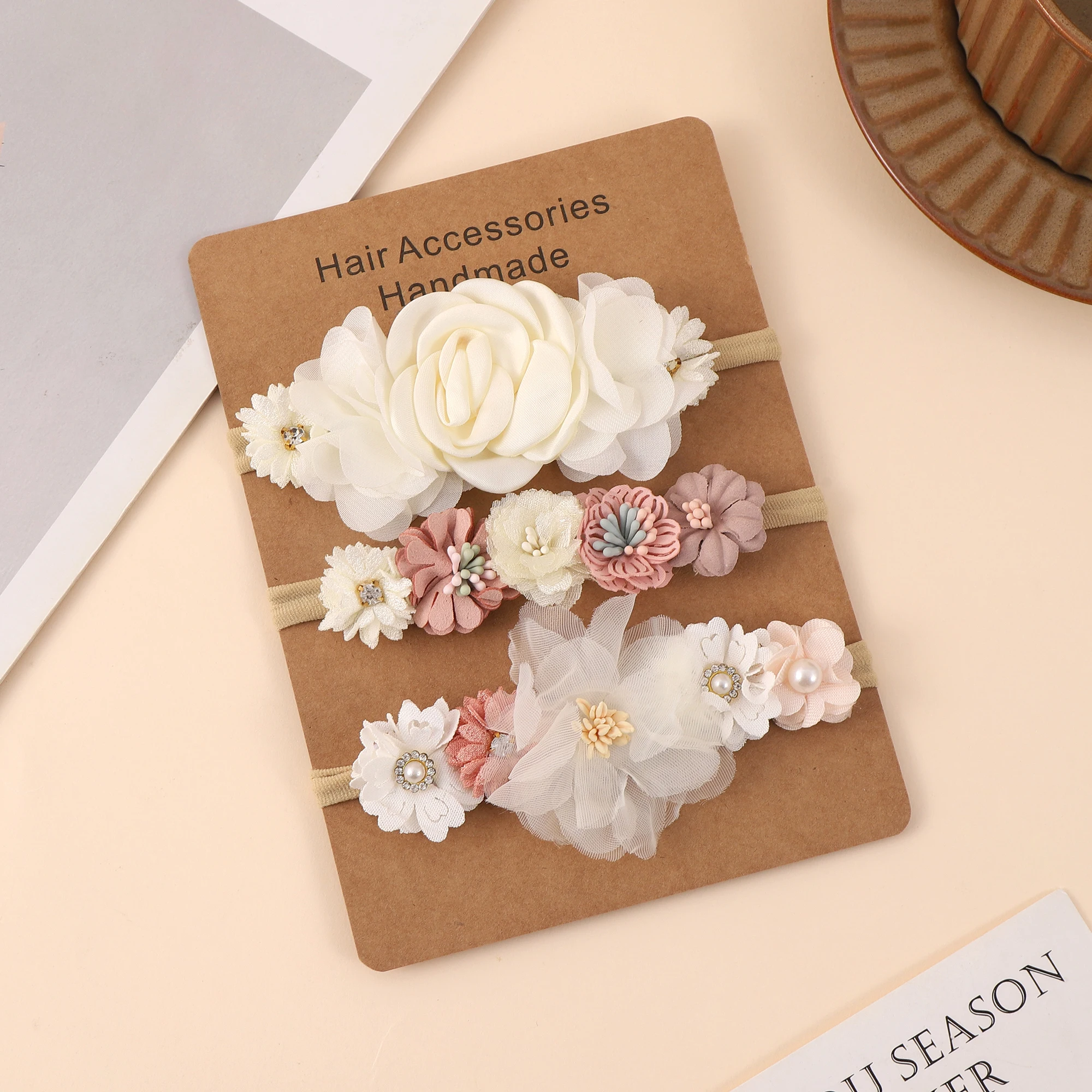 3pcs/lot Baby Girl Headband Cu - огляд і ціна Baby Gear