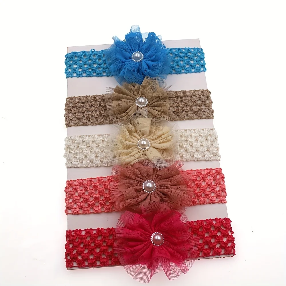 5pcs/10pcs Baby Headband Satin - огляд і ціна Baby Gear