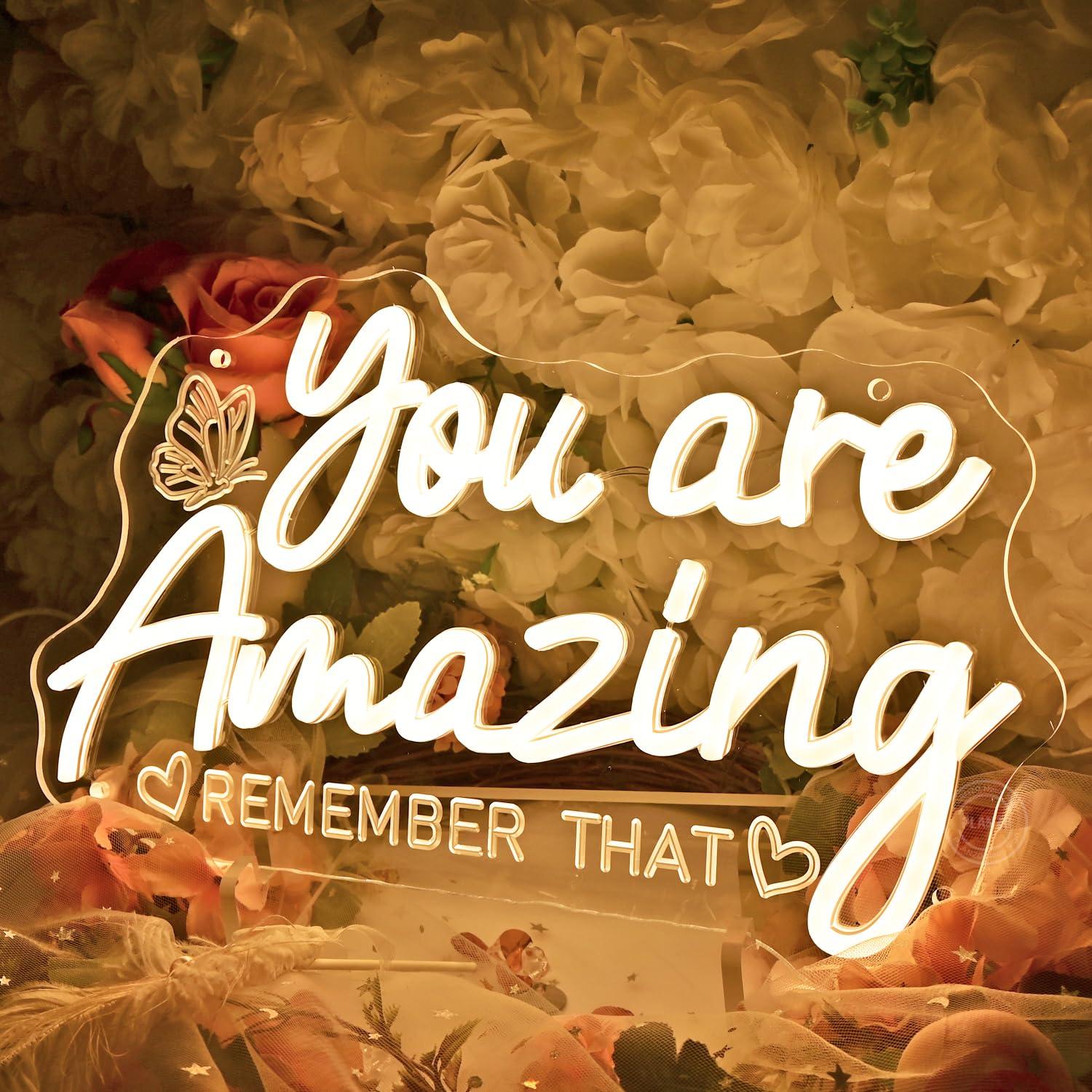 You Are Amazing Neon Sign Dimm - огляд і ціна Nursery