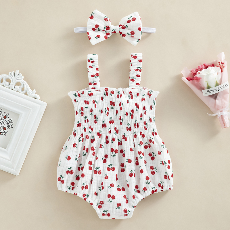 Tregren Baby Girls Rompers Sum - огляд і ціна Baby Summer Linen Sleeveless Jumpsuit