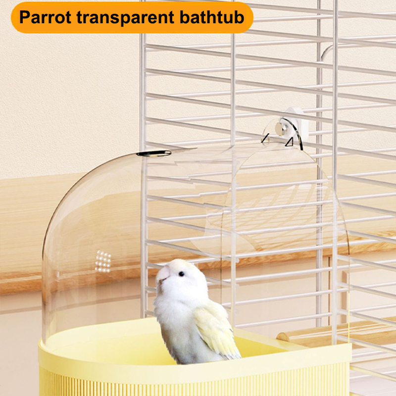 Parrot transparent bathtub. It - огляд і ціна Feeding