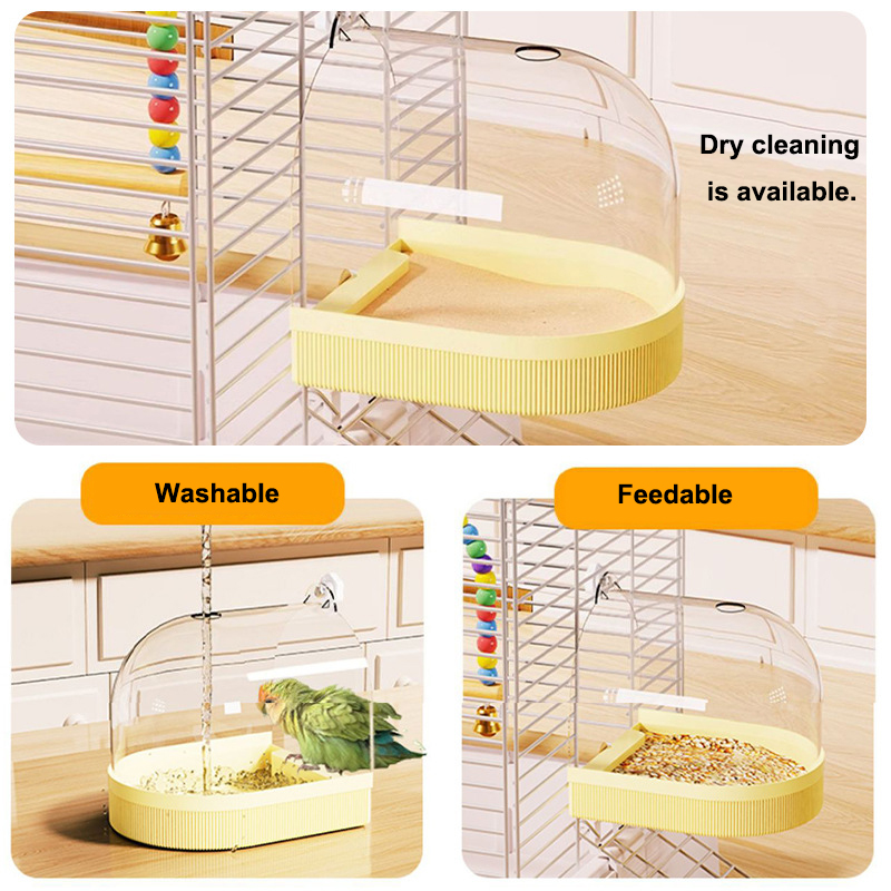 Parrot transparent bathtub. It - огляд і ціна Feeding